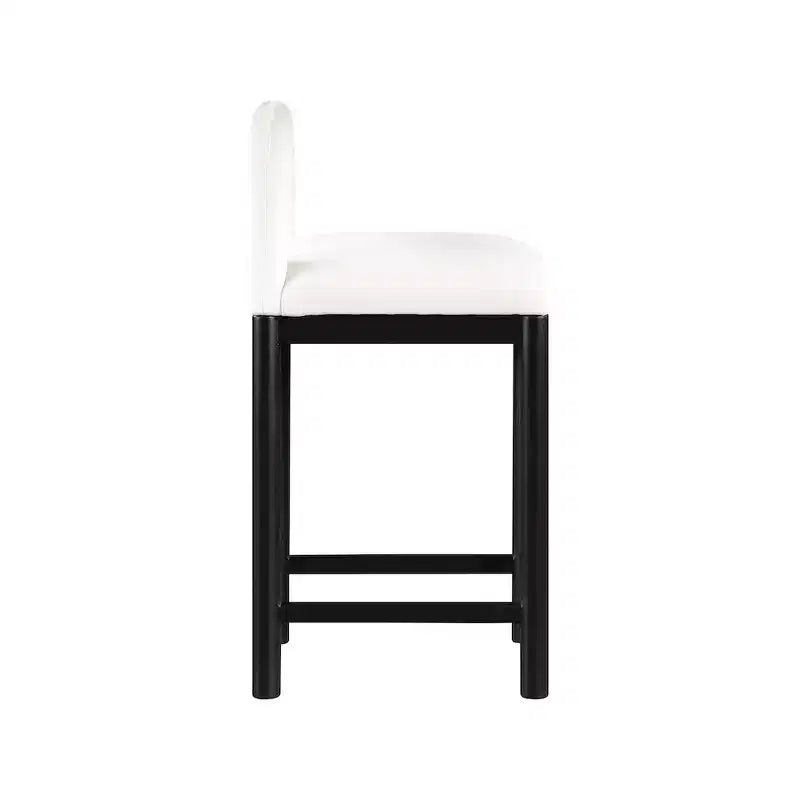 Tabouret de bar en velours