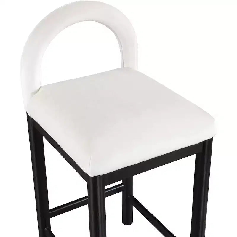 Tabouret de bar en velours
