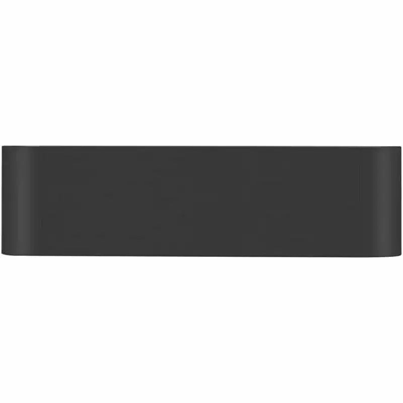 Console moderne brillante, buffet de rangement arrondi