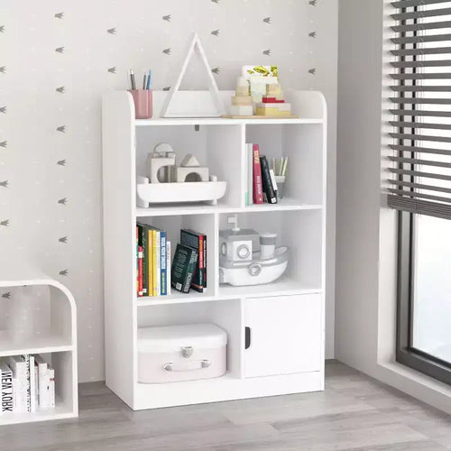 Étagère à livres 6 cubes, bibliothèque pour enfants, étagère autoportante à 3 niveaux
