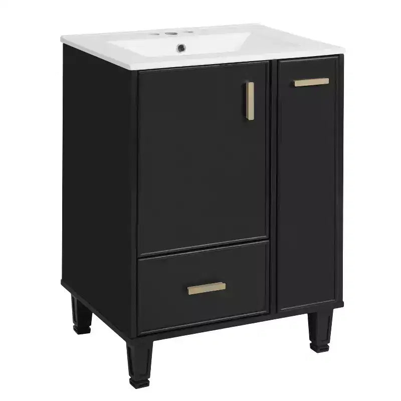 Meuble-lavabo pour petite salle de bain, Meuble-lavabo simple