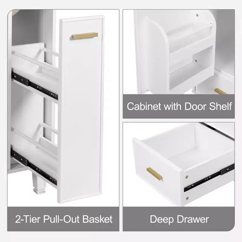 Meuble-lavabo pour petite salle de bain, Meuble-lavabo simple