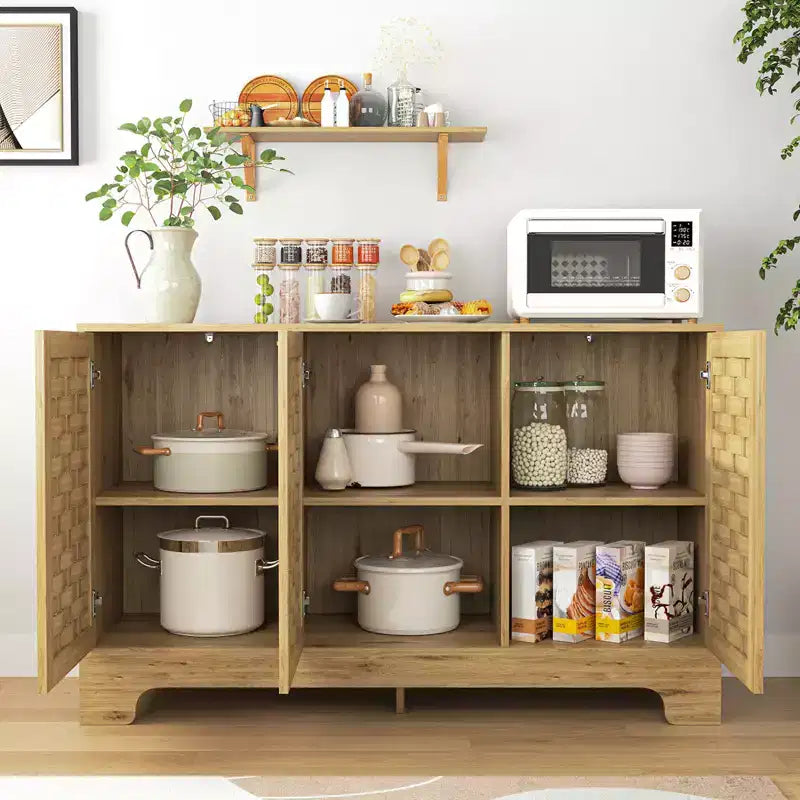 Buffet d'appoint Accent, Meuble de rangement buffet anti-basculement
