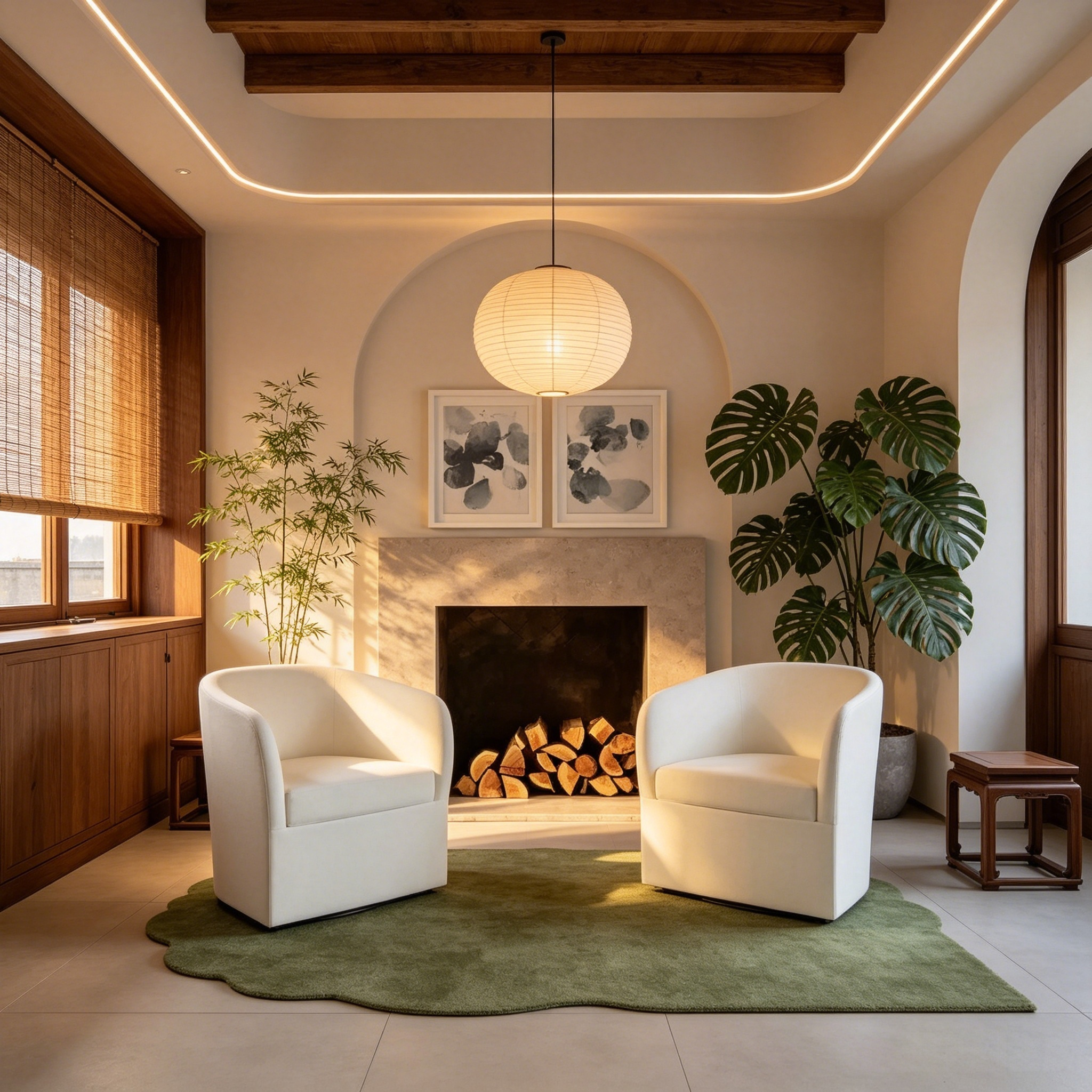 Modern Style Swivel Chair