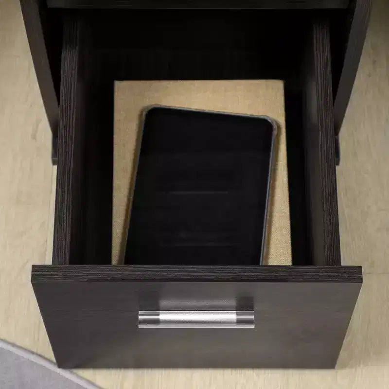 Bureau d'ordinateur avec plateau coulissant pour clavier Table de travail pour bureau à domicile