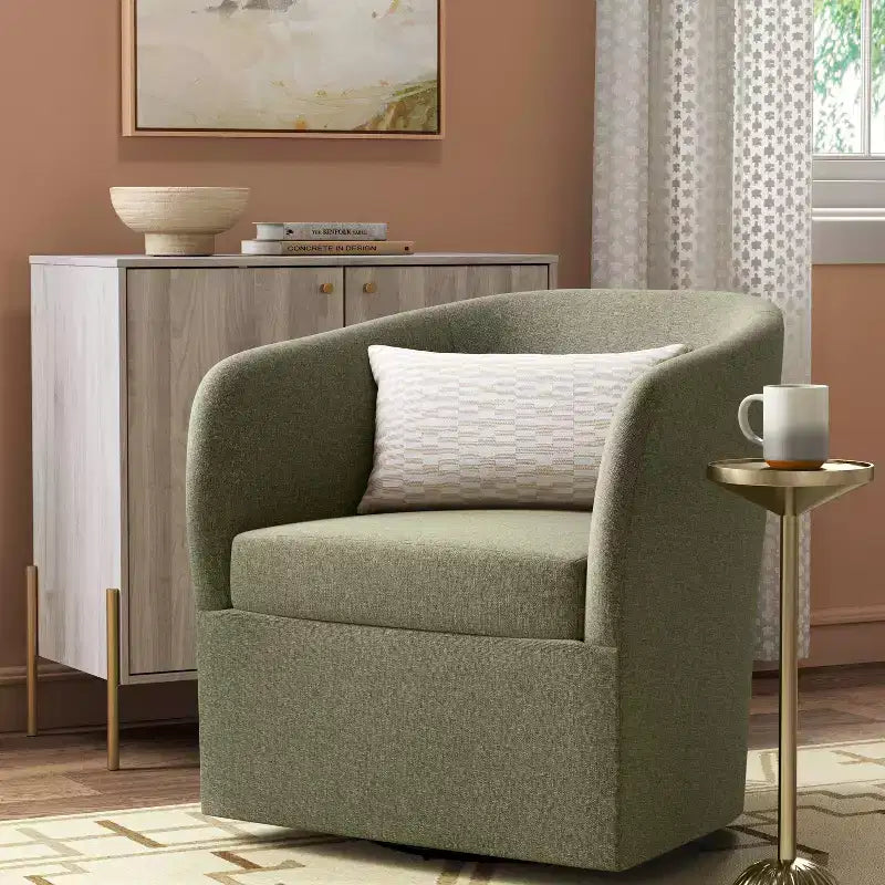 Fauteuil pivotant de style moderne