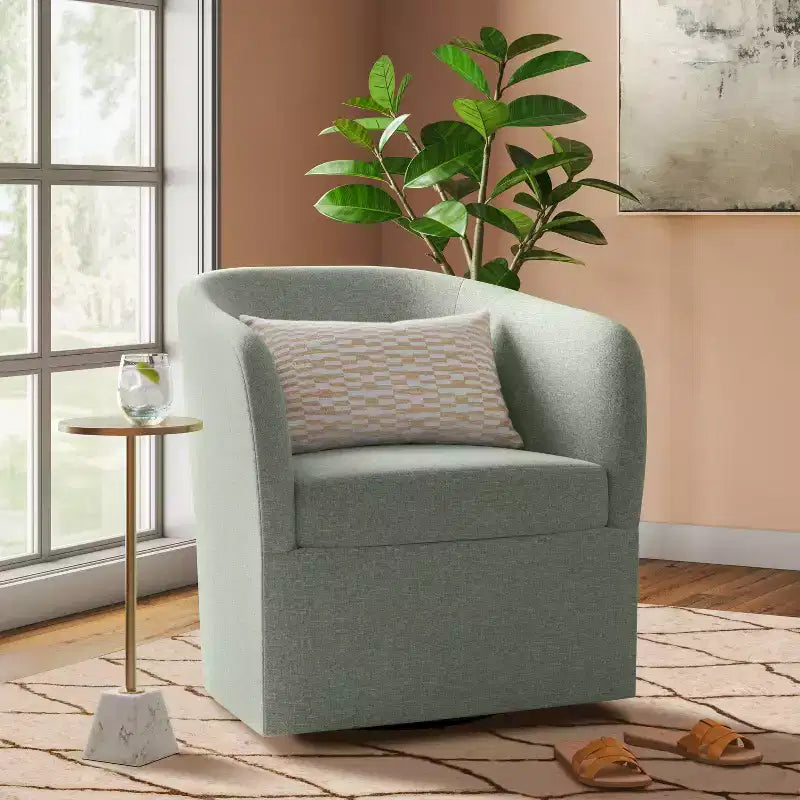 Fauteuil pivotant de style moderne