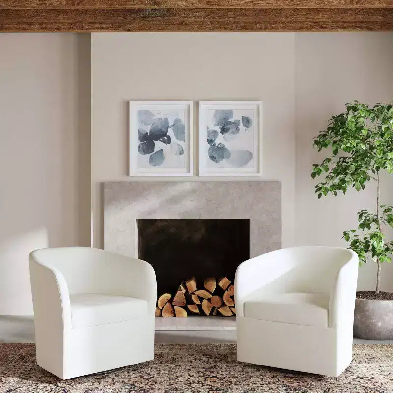 Fauteuil pivotant de style moderne
